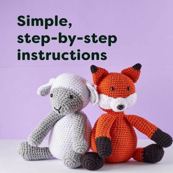 🩷🩵Crochet Cute Critters: 26 Easy Amigurumi Patterns - Picture 6 of 9